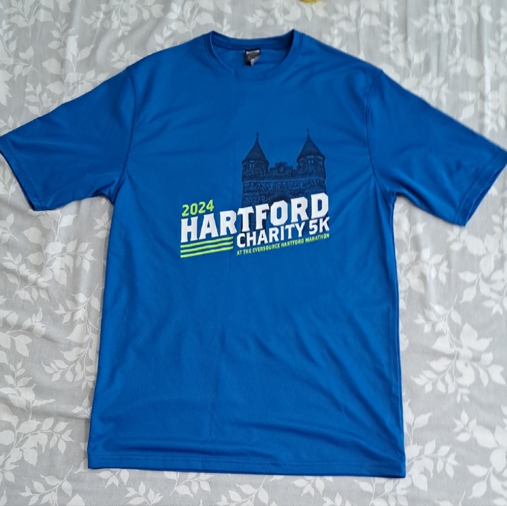 3/$10 💫 Blue Hartford Charity 5K T-Shirt